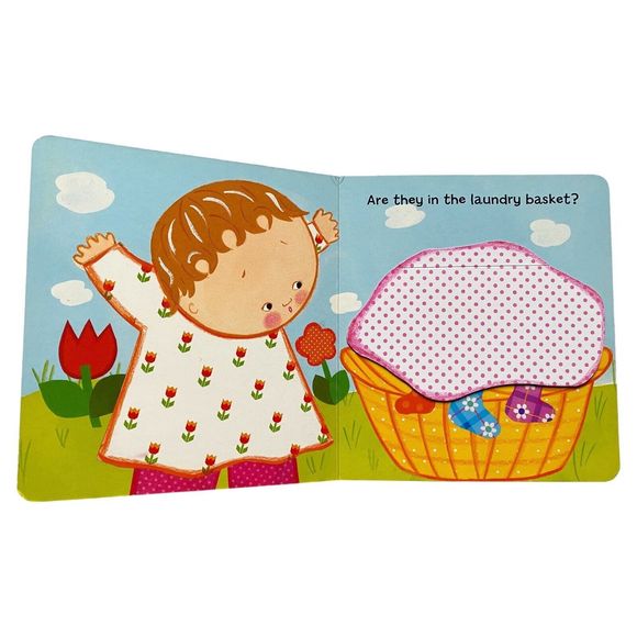 Where Are Babys Easter Eggs Lift the Flap Book Mickey Mouse Baby Board Books - Picture 4 of 7